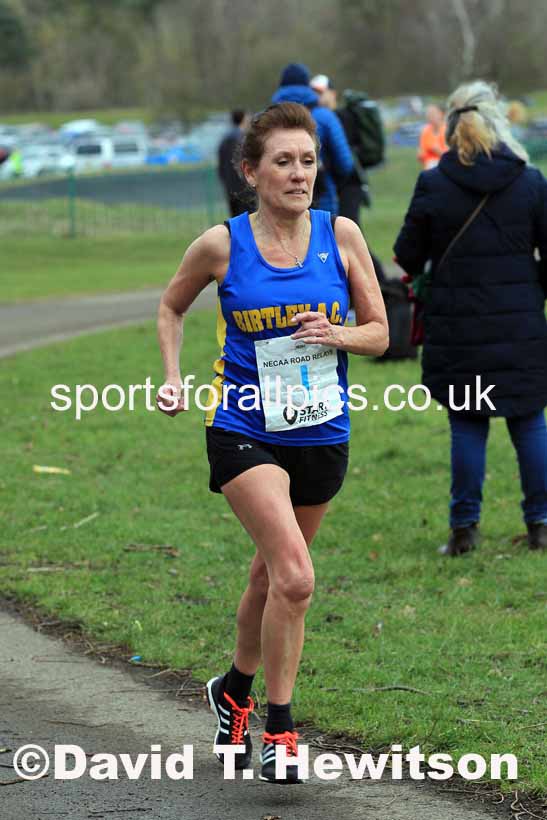 Senior Women and Veteran Women (Over 35s) and Vetreran Men (Over 50s), 2023 NECAA Royal Signals Relays, Hetton le Hole, County Durham. Photo: David T. Hewitson/Sports for All Pics